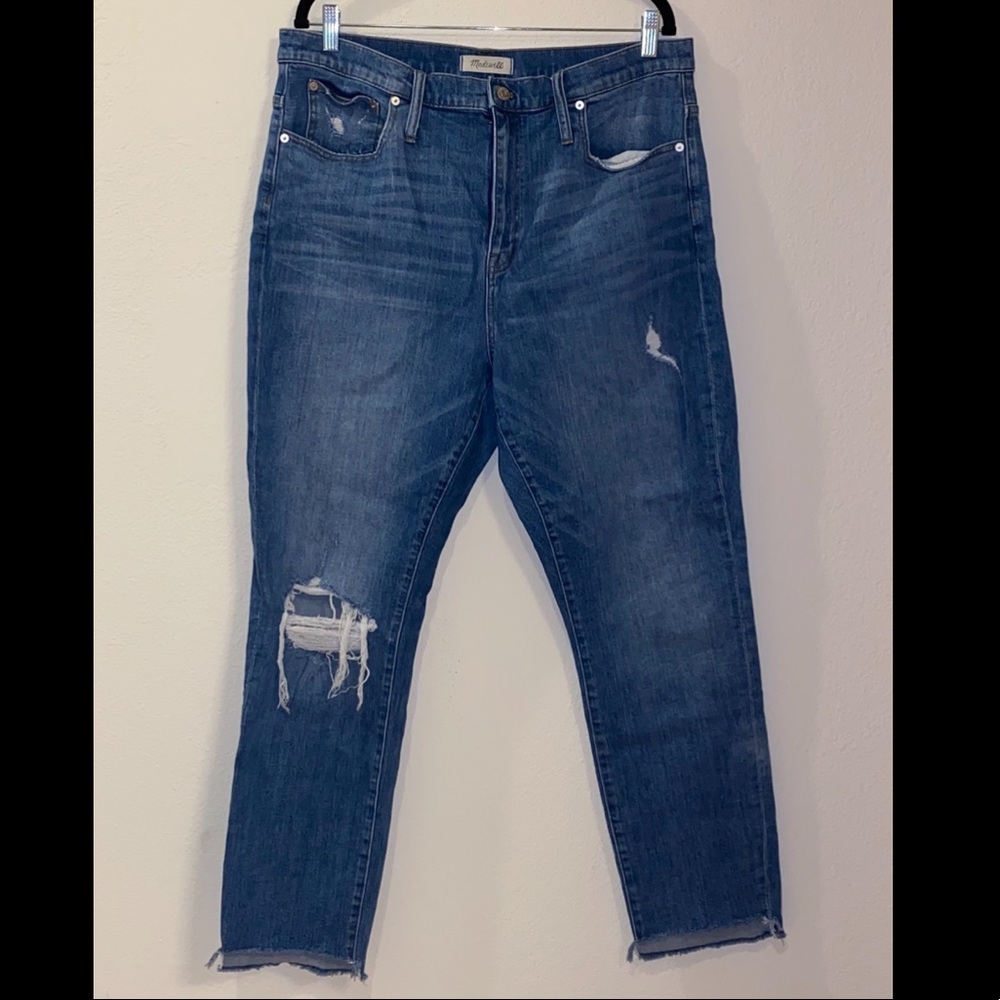 Madewell Tall High-Rise Slim Boyjean